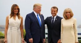The President then highlights some of the most glaring embarrassments tied to each of the right-wing influencers, including mocking Owens for claiming that France ’s First Lady, Brigitte Macron, is a man