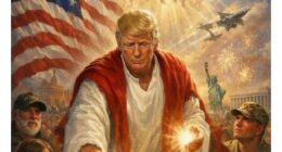 Outrage from Trump's closest allies begging him to show 'humility' after Jesus image goes viral - and Iran's top leader slams 'insult' to Pope Leo