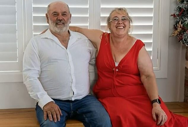 Grandfather and father-of five Richard Wills [pictured with his wife Donna] was brutally murdered on his own land