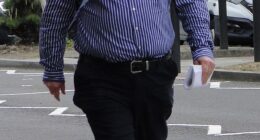 Simon Grimes, 44, allegedly emptied his mother's bank accounts of almost £600,000 before writing a suicide note after his mother discovered the missing money