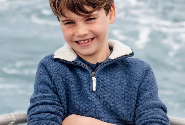 The Prince and Princess of Wales have marked their son Prince Louis's eighth birthday with a new photograph of the young royal this morning