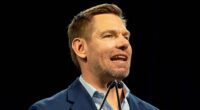 Eric Swalwell speaks during the California Democratic Convention in San Francisco on February 21st