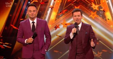 Ant and Dec took a jibe at the explosive I'm A Celeb 'drama' as they made their return to TV for the Britain's Got Talent semi final and warned judges to behave