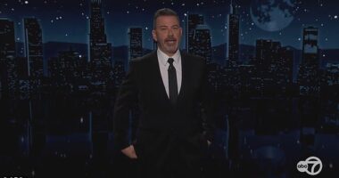 Jimmy Kimmel joked about Donald Trump and Melania Trump's calls for him to be fired before reacting to the shooting attempt at the White House Correspondents' Dinner