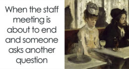 57 Classical Paintings Turned Into Relatable Modern Moments By “Classical Art Memes”