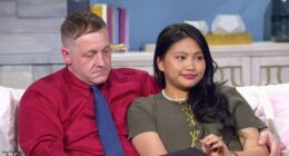 The death of 90 Day Fiancé stars Leida Margaretha and Eric Rosenbrook's baby daughter last year was reportedly determined to be 'non-accidental.' According to TMZ , Margaretha's attorney confirmed the results of an initial assessment from Wisconsin's Adams County Health and Human Services Department; pictured on 90 Day Fiancé