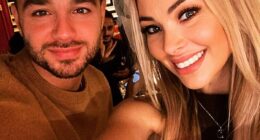Adam Thomas' wife Caroline has called David Haye and Jimmy Bullard a 'pack of vultures' in a shocking statement after the I'm A Celebrity finale