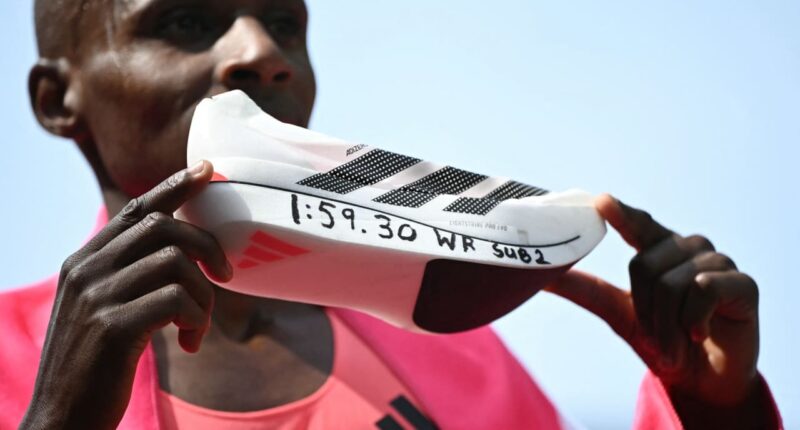 Adidas claims the first sub 2-hour marathon winner. But good luck getting the winner’s sneakers.