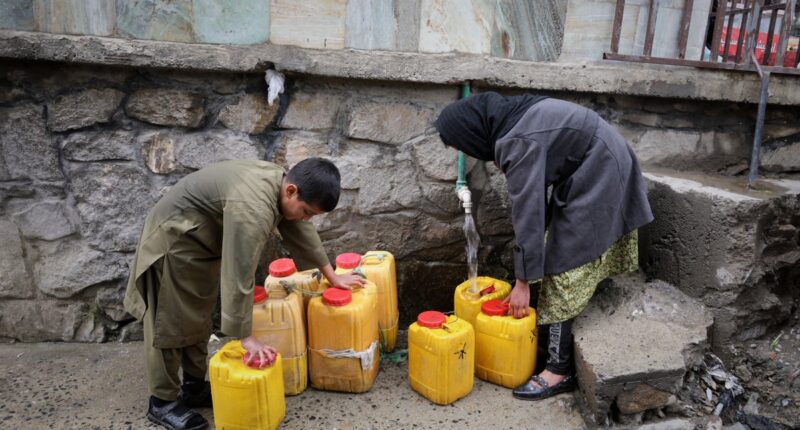 Afghanistan's capital is in the grip of a water crisis