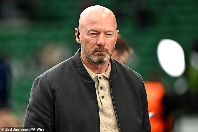 Alan Shearer (pictured) has predicted that Eddie Howe will not be in charge of Newcastle next season