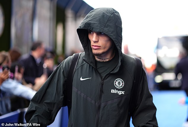 Alejandro Garnacho has deleted all of the Chelsea-related videos from his TikTok account