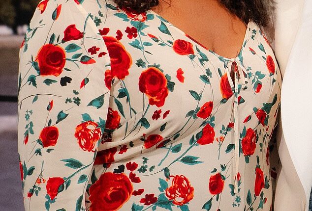 Alison Hammond looked incredible in a rose print dress as she continued to show off her 11st weight loss on Friday's episode of This Morning