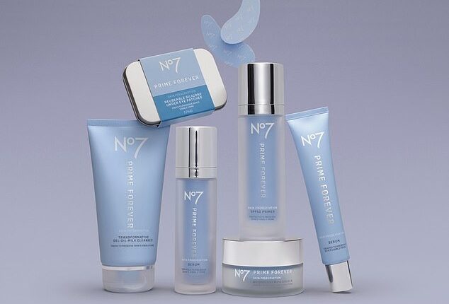 Prime Forever: No7's new skincare range is made up of five products