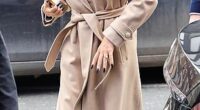 Judges: Amanda Holden cut a stylish figure as she stepped out for Britain's Got Talent auditions on Saturday