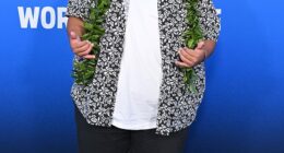 Iam Tongi showcased his new physique Saturday in Los Angeles as he attended the premiere of the new live action Lilo and Stitch