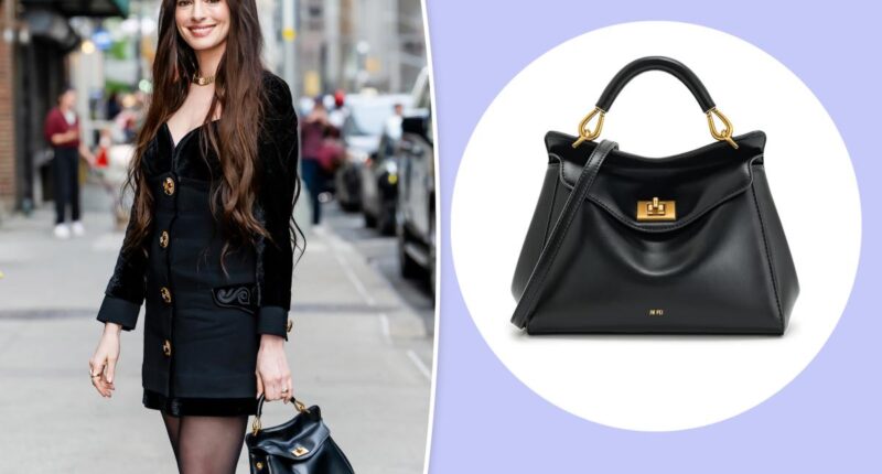 Anne Hathaway's latest 'Devil Wears Prada 2' look includes a $99 JW Pei bag