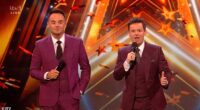 Ant and Dec took a jibe at the explosive I'm A Celeb'drama' as they made their return to TV for the Britain's Got Talent semi final and warned judges to behave