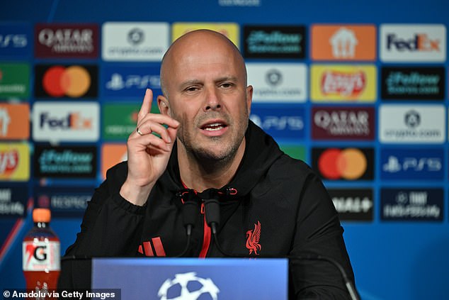 Arne Slot is under huge pressure ahead of Liverpool's clash with PSG on Wednesday