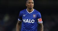 Ashley Young, pictured with Ipswich in January, has announced his retirement from football