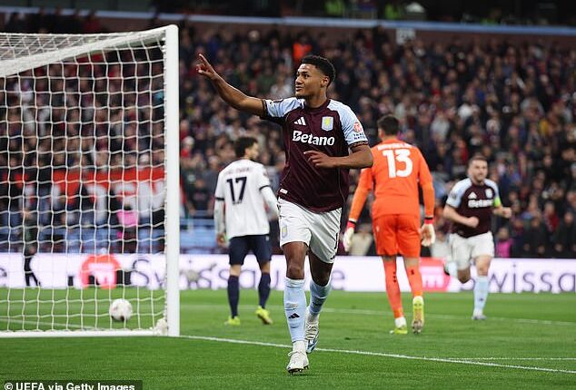 Ollie Watkins scored the opener against Bologna on Thursday night to bring up 100 Aston Villa goals