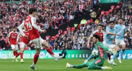 James Trafford helped Man City beat Arsenal in the League Cup last month - but his minutes have been limited in the Premier League this season