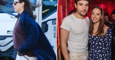 Aubrey Plaza speaks out on 'exciting' pregnancy news for first time