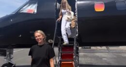 Australian celebrities have descended on California to flash their wealth and let loose during the annual Coachella festival at the Empire Polo Club in Indio