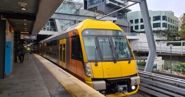 A teacher has sparked a heated debate about unspoken train etiquette after commuters pushed in front of her while she was waiting at the front of the queue