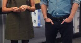 A new national poll suggests Australians remain largely unconvinced by Prince Harry and Meghan Markle, even after their high-profile visit Down Under. (Pictured together at Swinburne University of Technology on April 16)