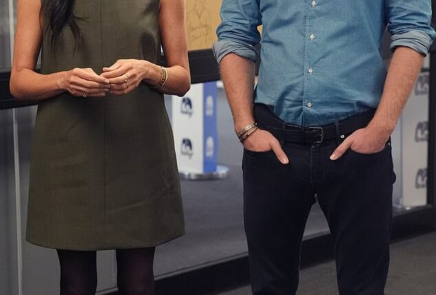 A new national poll suggests Australians remain largely unconvinced by Prince Harry and Meghan Markle, even after their high-profile visit Down Under. (Pictured together at Swinburne University of Technology on April 16)