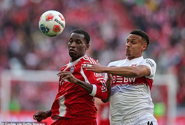 The 24-year-old striker joined Bayern at the beginning of the season, with the German giants agreeing to pay £14.3 million for his services this campaign