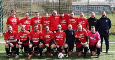 Big Sam's back! Bolton legend returned to the dugout to coach community football team and promote CPR as part of Sky Bet and BHF's Every Minute Matters campaign.