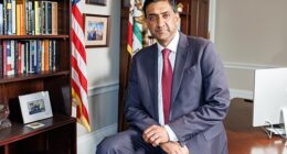 EXCLUSIVE: Democratic Representative Ro Khanna of California speaks to Daily Mail at his office in Washington, DC
