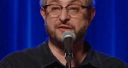 Eugene Mirman, best known for voicing Gene Belcher on Bob's Burgers, was rescued from a burning car following a dramatic crash in Bedford, New Hampshire , on Tuesday
