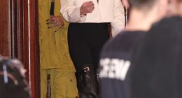 Amanda Holden and Alesha Dixon appeared in high spirits as they left the London Palladium after filming the first round of Britain's Got Talent auditions on Thursday