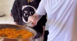 Brooklyn Beckham is mocked in his latest cookery video for 'boiling some pasta' as fans notice he's hanging on to his favourite £220k watch gifted by dad David