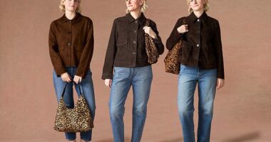 Brown suede jackets are all over the high street - but can you tell the £35.99 style from the coat that will set you back more than £1,000?