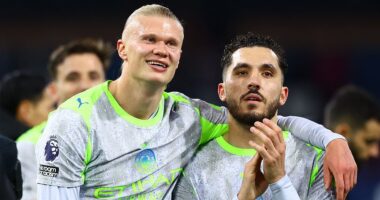 Burnley vs Manchester City - Premier League LIVE: All the reaction as Pep Guardiola's side move TOP of the table ahead of Arsenal after Erling Haaland winner - and Burnley relegated