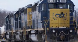 CSX says more businesses are shipping via rail to avoid surging fuel costs