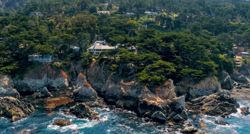 Carmel Mansion Made Famous From "Basic Instinct" & "Big Little Lies" Listed For $91 Million