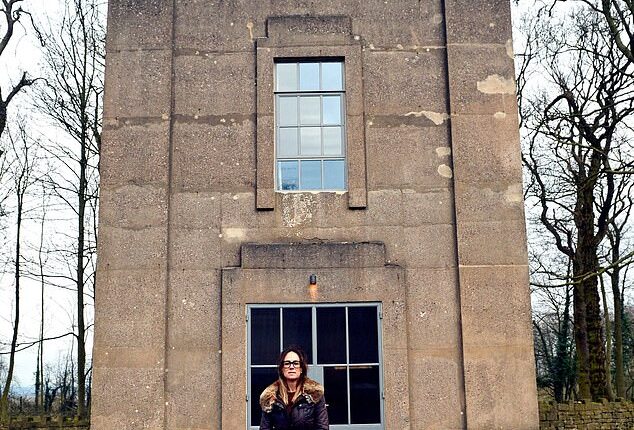 A couple spent £60,000 renovating a neglected water tower from the 1930s into a luxury property