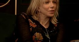 Courtney Love, 61, said she hopes Dave Grohl will eventually publicly announce that they're on good terms - so his fans will lay off her