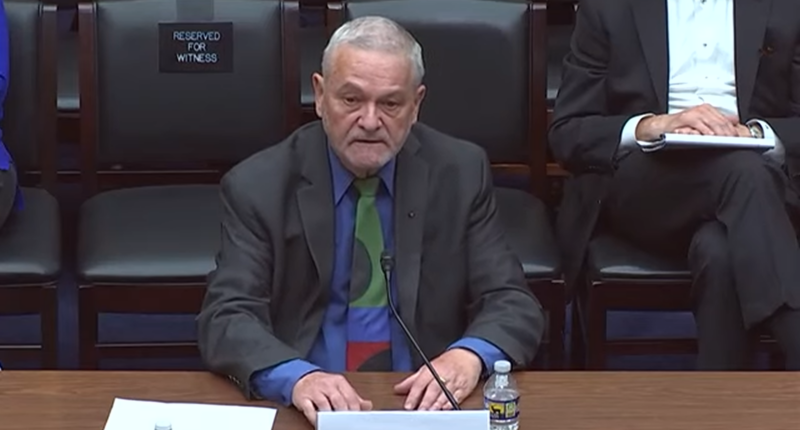 David Morens testifying to Congress.