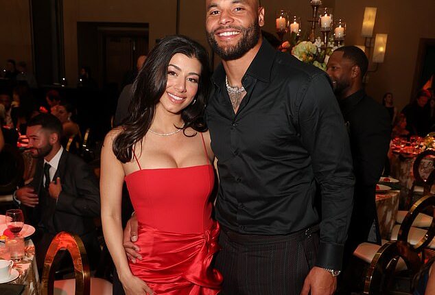 Dak Prescott and Sarah Jane Ramos find themselves in an 'emotional mess' as they struggle to face the reality of their collapsed relationship, sources have revealed to the Daily Mail