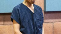 Dances With Wolves actor Nathan Chasing Horse has been sentenced to life in prison after he was convicted of sexually assaulting Indigenous women and girls earlier this year; pictured in February 2023 in Las Vegas