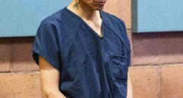 Dances With Wolves actor Nathan Chasing Horse has been sentenced to life in prison after he was convicted of sexually assaulting Indigenous women and girls earlier this year; pictured in February 2023 in Las Vegas