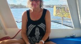 Lynette Hooker, 55, went missing in the Bahamas after falling overboard during a boat ride with her husband on April 4