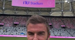 David Beckham showed off the plush new home of Inter Miami - the Nu Stadium in Florida