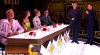 Declan Donnelly made a cheeky jibe at Simon Cowell as he joked the judge has had 'some work done' during Friday's semi-final of Britain's Got Talent