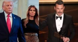 Donald Trump echoes Melania Trump’s calls for ABC to ‘take a stand’ after Jimmy Kimmel’s ‘widow’ joke